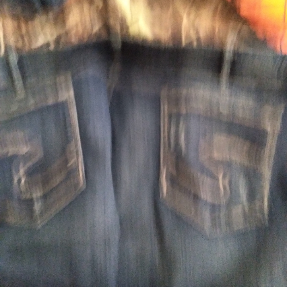 Plus size silver jeans